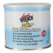 16OZ White Lithium Grease Tub